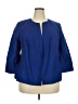 Talbots 100% Linen Blue Blazer Size 18W - photo 1