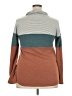 Staccato Color Block Brown Turtleneck Sweater Size XXL (estimated) - photo 2