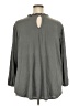 Lularoe Gray Long Sleeve Blouse Size 24 - 26 - photo 2