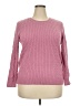 Karen Scott Pink Pullover Sweater Size XXL - photo 1