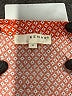Kenar 100% Rayon Orange 3/4 Sleeve Blouse Size M - photo 7