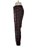 Zara Basic Plaid Red Casual Pants Size S - photo 5