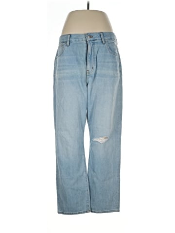 Madewell The '90s Straight Crop Jean in Fitzgerald Wash (view 1)