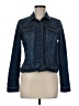 Nicole Miller Blue Denim Jacket Size M - photo 1
