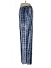 Solitaire 100% Rayon Tie-dye Blue Casual Pants Size L - photo 5