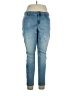 Lila Ryan Solid Blue Jeans Size 14 - photo 1