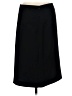 L.K. Bennett 100% Polyester Solid Black Formal Skirt Size 8 - photo 2