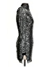 NBD Metallic Silver Cocktail Dress Size XXS - photo 4