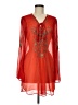 Ark & Co. 100% Polyester Red Cocktail Dress Size M - photo 1