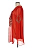 Ark & Co. 100% Polyester Red Cocktail Dress Size M - photo 5
