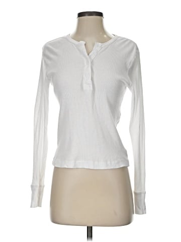 RE/DONE Long Sleeve Henley (view 1)