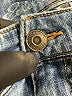 Eddie Bauer Stripes Blue Jeans Size 2 - photo 7