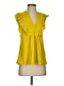 Boden 100% Cotton Yellow Sleeveless Blouse Size 2 - photo 1