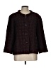 Laura Ashley Tweed Burgundy Coat Size L - photo 1