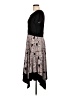 Perceptions Paisley Black Casual Dress Size L - photo 5