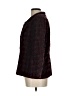 Laura Ashley Tweed Burgundy Coat Size L - photo 5