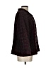 Laura Ashley Tweed Burgundy Coat Size L - photo 4