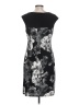 Connected Apparel Graphic Black Casual Dress Size 10 - photo 2