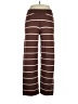 Assorted Brands Stripes Brown Casual Pants Size XL - photo 1