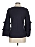 Ann Taylor Black 3/4 Sleeve Top Size M - photo 2