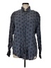 Bugle Boy Paisley Blue Long Sleeve Button-Down Shirt Size M - photo 1