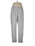 dalia Solid Gray Active Pants Size L - photo 2