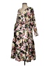 ASOS Floral Pink Brown Casual Dress Size 4 - photo 1
