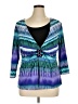 Notations Teal 3/4 Sleeve Blouse Size XL - photo 1