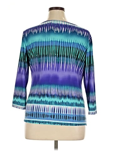 Notations 3/4 Sleeve Blouse (view 2)