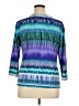 Notations Teal 3/4 Sleeve Blouse Size XL - photo 2