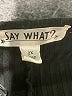 Say What? 100% Polyester Black Casual Dress Size 2X - photo 7