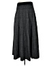 Unbranded Chevron-herringbone Gray Black Casual Skirt Size 00 (estimated) - photo 1