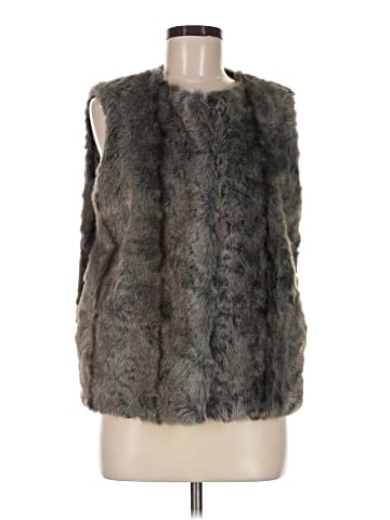 Topshop Faux Fur Vest (view 1)