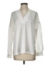 Laundry by Shelli Segal 100% Polyester Ivory Long Sleeve Blouse Size S - photo 1