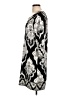 Allison Brittney Print Black Casual Dress Size L - photo 5