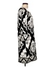 Allison Brittney Print Black Casual Dress Size L - photo 4