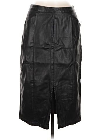 Who What Wear Faux Leather Skirt (view 1)