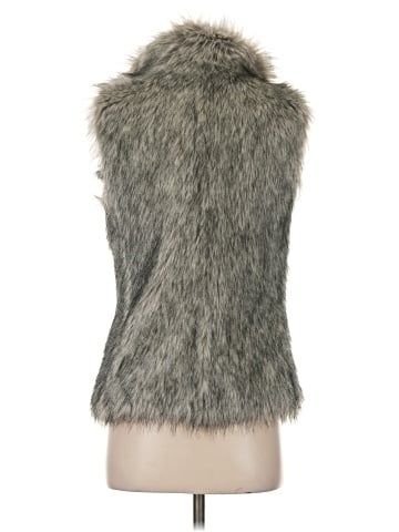 White House Black Market Faux Fur Vest (view 2)