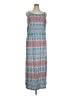 CAbi Print Blue Casual Dress Size XL - photo 1