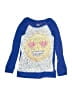 Justice Blue Long Sleeve T-Shirt Size 6 - photo 1