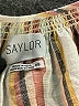 Saylor 100% Cotton Ivory Short Sleeve Blouse Size XS - photo 7