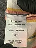 Saylor 100% Cotton Ivory Short Sleeve Blouse Size XS - photo 8