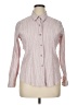 Sag Harbor Stripes Pink Long Sleeve Blouse Size XL Petite - photo 1
