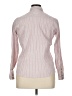 Sag Harbor Stripes Pink Long Sleeve Blouse Size XL Petite - photo 2