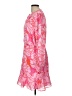 Boston Proper 100% Polyester Floral Pink Cocktail Dress Size 14 - photo 5