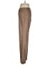 Contemporary Plaid Brown Dress Pants Size 8 - photo 5