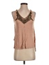 Kimchi Blue 100% Viscose Tan Tank Top Size S - photo 1