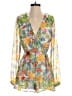 Glamorous Tropical White Romper Size S - photo 1
