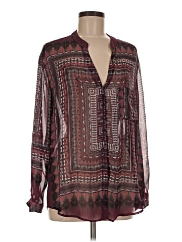 Staring at Stars Long Sleeve Blouse (view 1)
