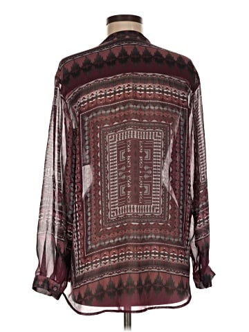 Staring at Stars Long Sleeve Blouse (view 2)